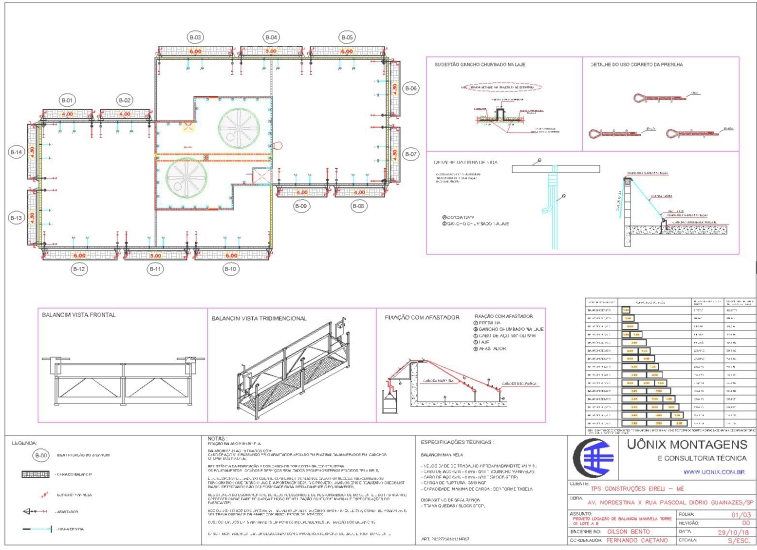 Projeto de Balancim