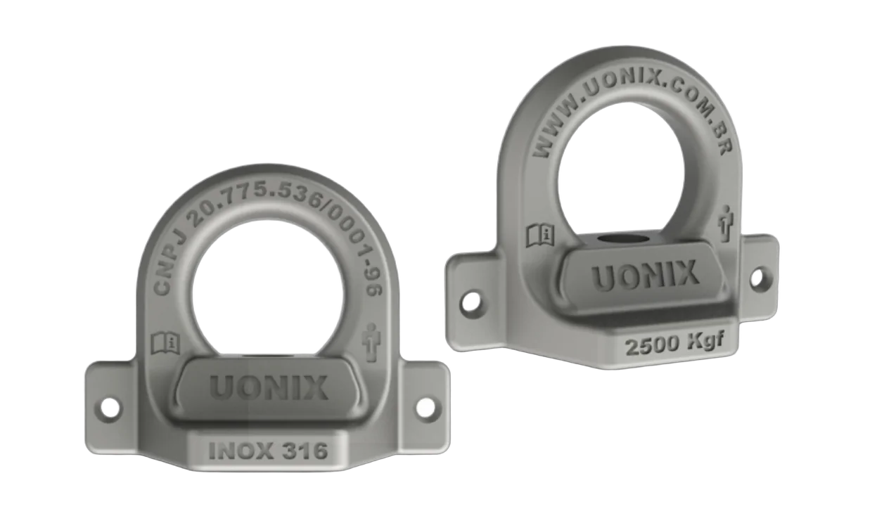 Olhal de ancoragem inox 316 modelo 277 Uônix