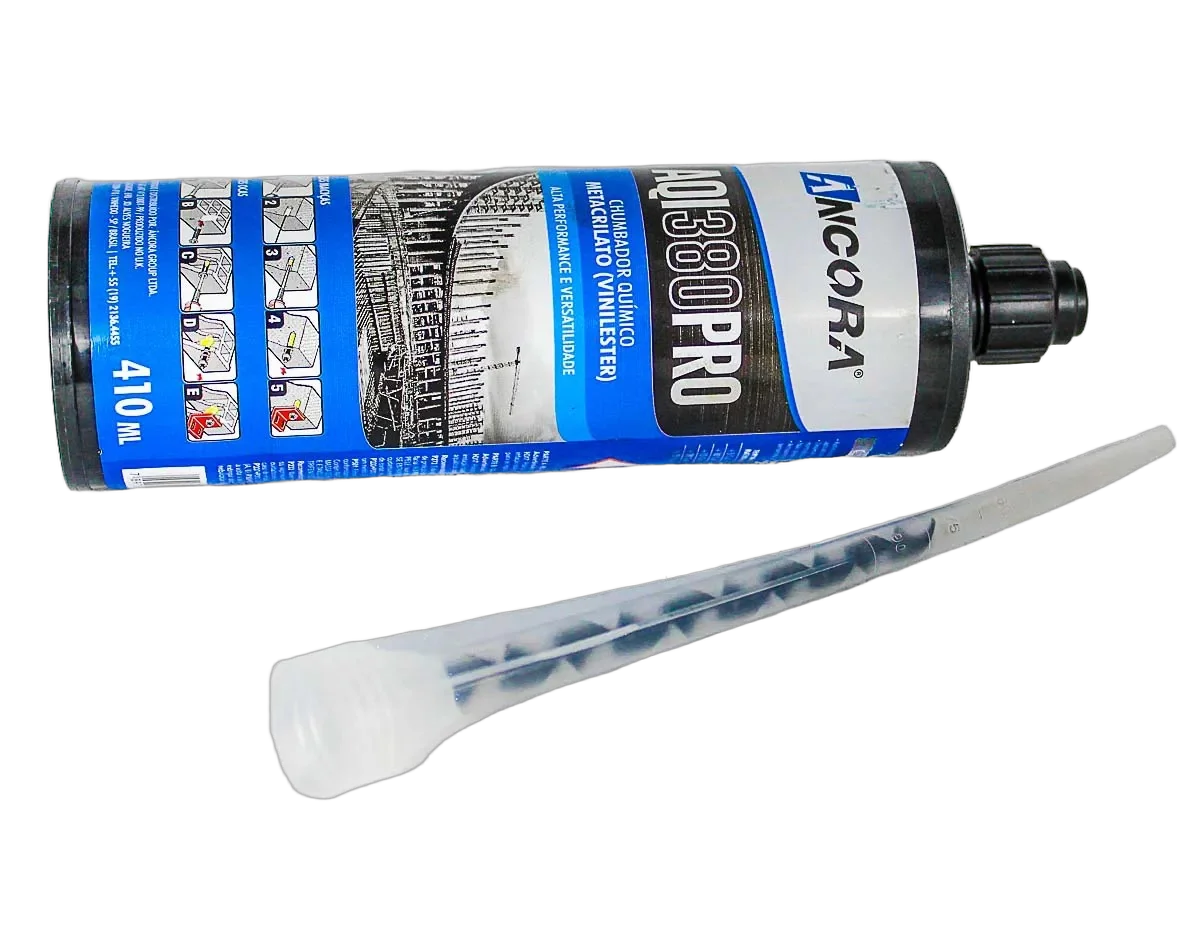 Chumbador químico AQI 380 PRO para concreto